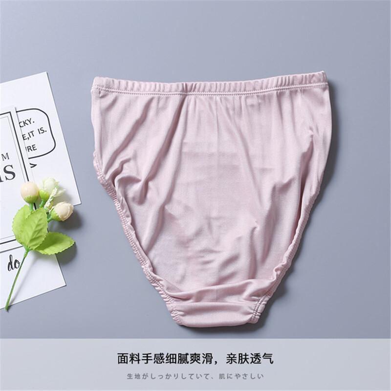 9pcs/lot Women Knitted Briefs Mulberry Silk Underwear Real Silk Lady Panties