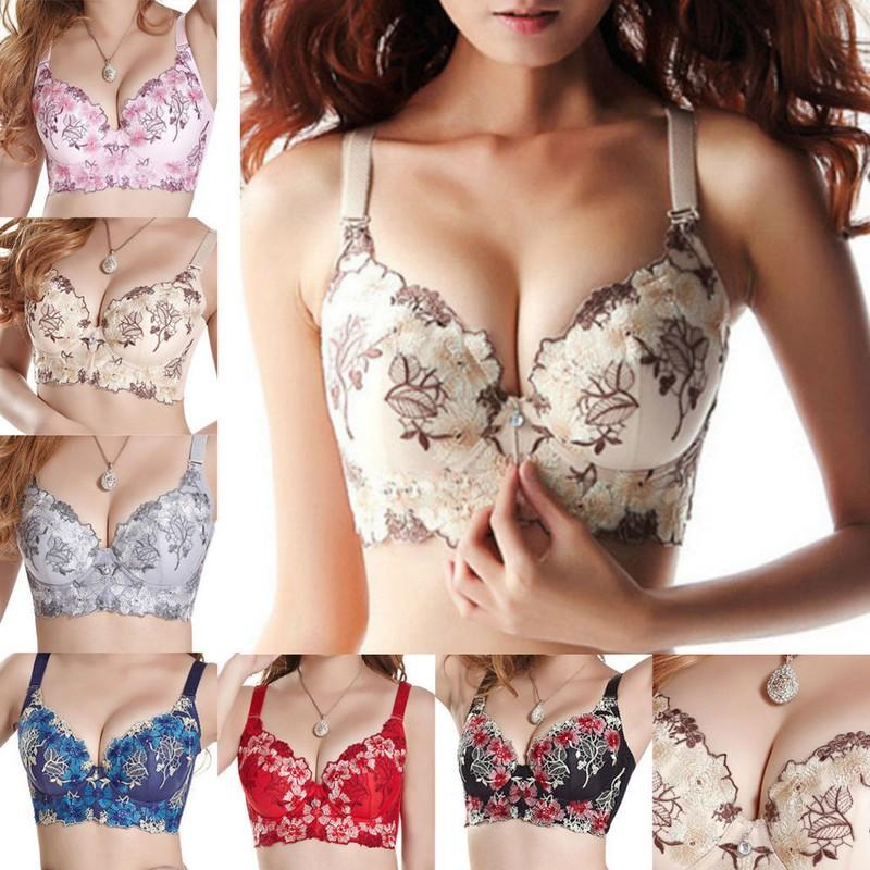 A B Cup Extreme Add 2 Cup Super Thick Padded Push Up Bra C D Cup Non-padded Bras
