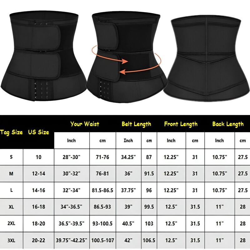 Abdominal Binder - Hernia Back Support Breathable Stomach Slim Compression Belt