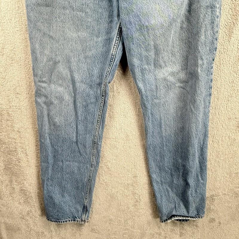 Abercrombie & Fitch Jeans Womens 28/6 Curve Love Blue Denim Loose High Rise