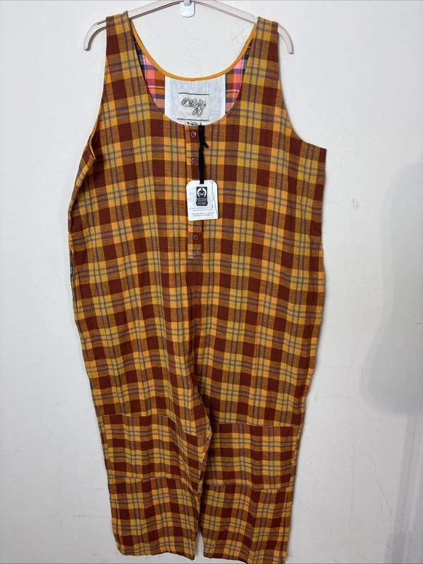 Ace & Jig Sophomore Overall Romper Size 2X $325 NWT 75% OFF 817