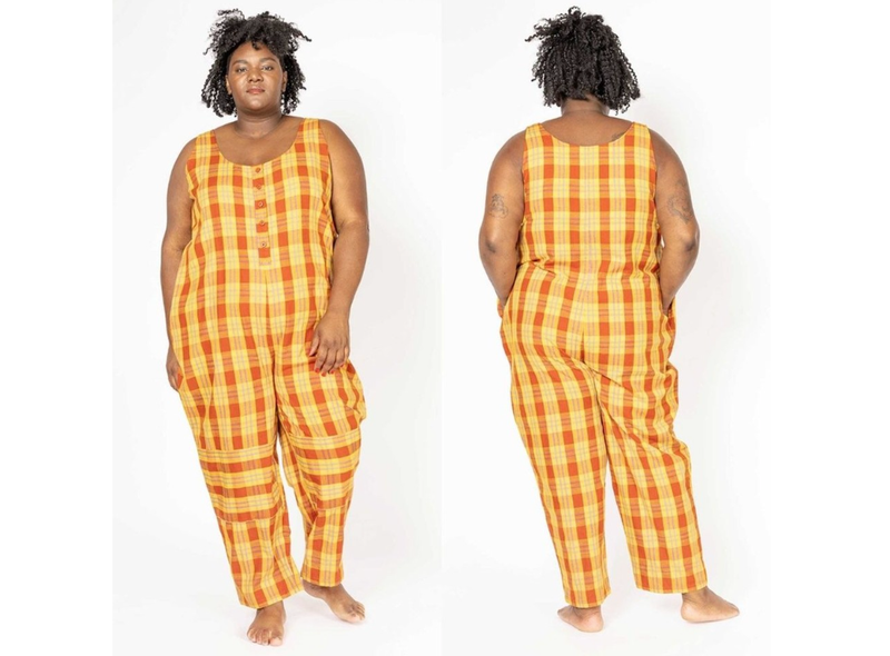 Ace & Jig Sophomore Overall Romper Size 2X $325 NWT 75% OFF 817
