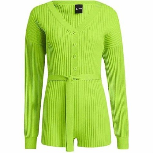 Adidas Beyonce IVY Knit Romper Triple Green Neon Sexy Playsuit HC5967 ~ 100.00