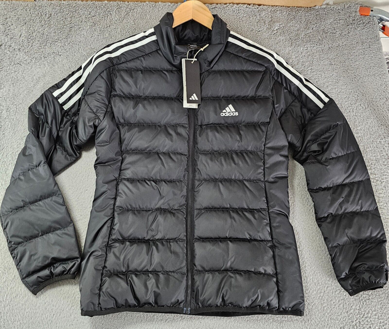 Adidas Essential Down Men's Puffer Jacket Medium - Black (GH4593)