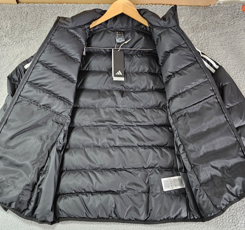 Adidas Essential Down Men's Puffer Jacket Medium - Black (GH4593)