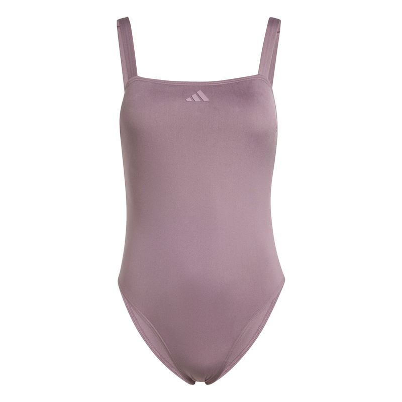 adidas Iconisea OnePiece Swimsuit Womens Purple Casual Athletic IM8558-A