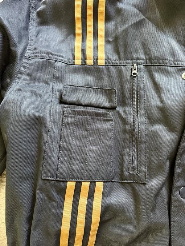 Adidas Ivy Park 3 Sripes Black Jumpsuit XL