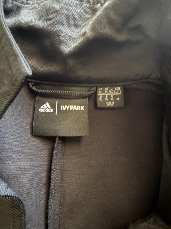 Adidas Ivy Park 3 Sripes Black Jumpsuit XL