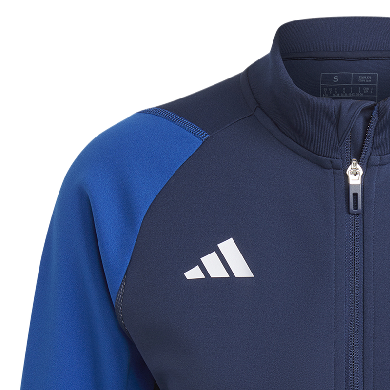 Adidas Tiro23 Competition Training Full Zip Jacket Womens Blue Casual Athletic O
