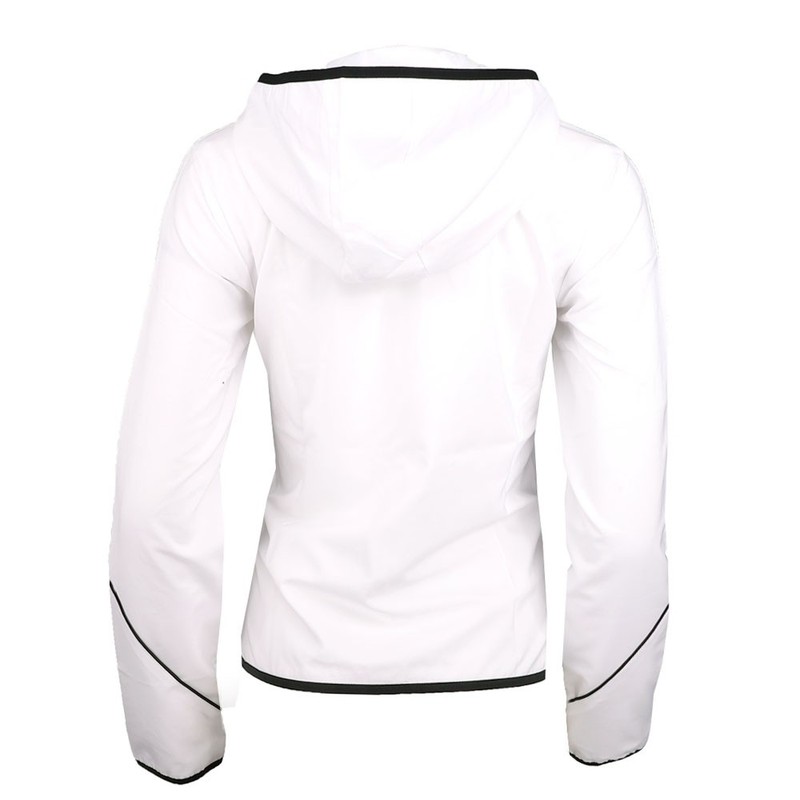 Adidas Tiro23 League Full Zip Windbreaker Womens White Casual Athletic Outerwear