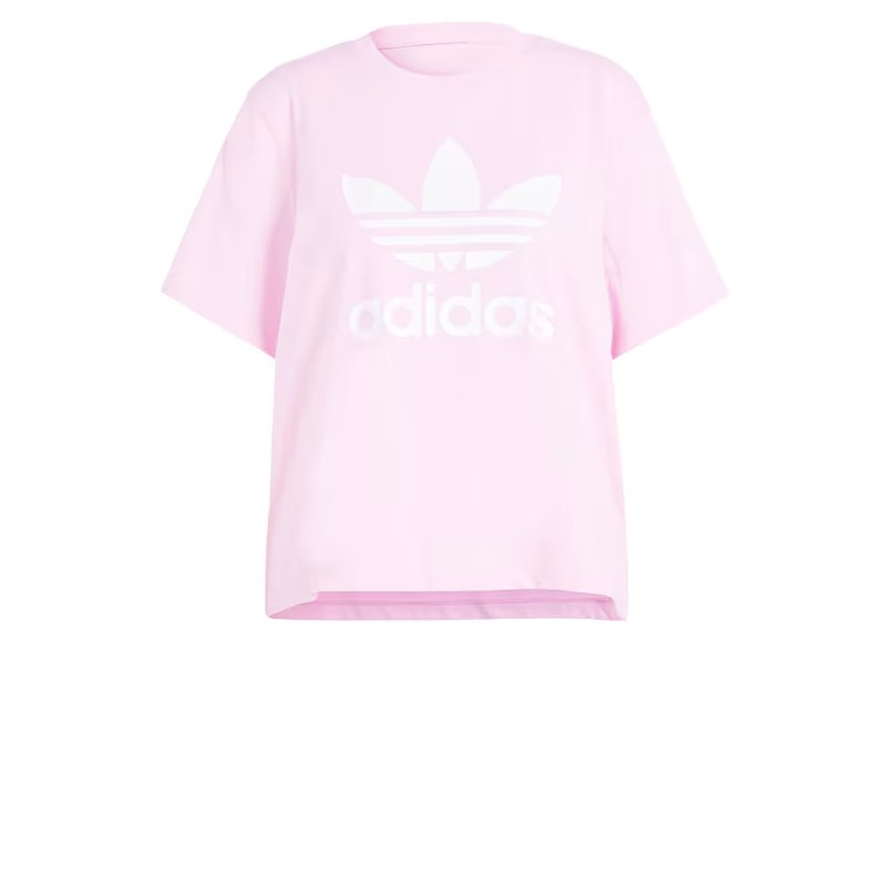 Adidas Women Adicolor Trefoil Boxy Tee