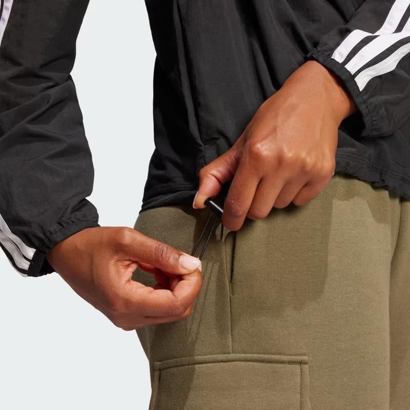 Adidas Women Essentials 3-Stripes Lifestyle Woven Windbreaker
