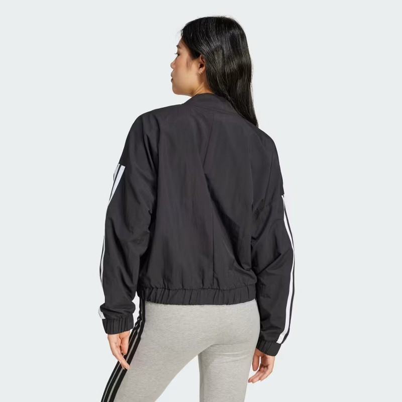 Adidas Women Essentials 3-Stripes Lifestyle Woven Bomber Jacket