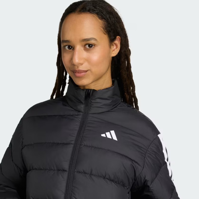 Adidas Women Essentials CLIMAWARM 3-Stripes Synthetic Down Jackets