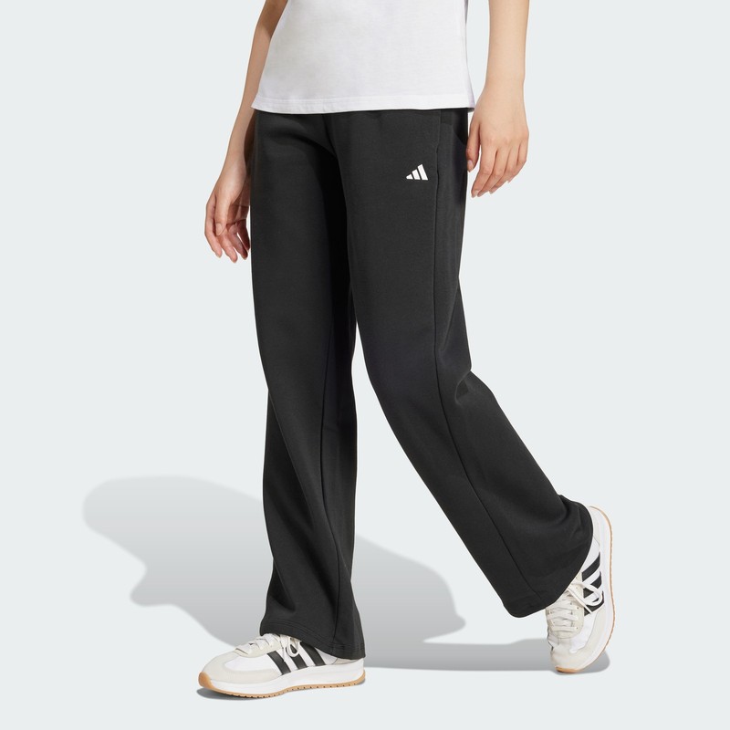 adidas women Essentials Small Logo Feel Cozy Open-Hem Pants