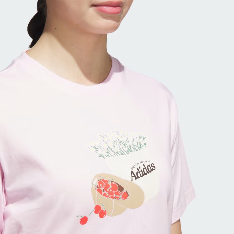 Adidas Women Farmers Market Graphic Tee