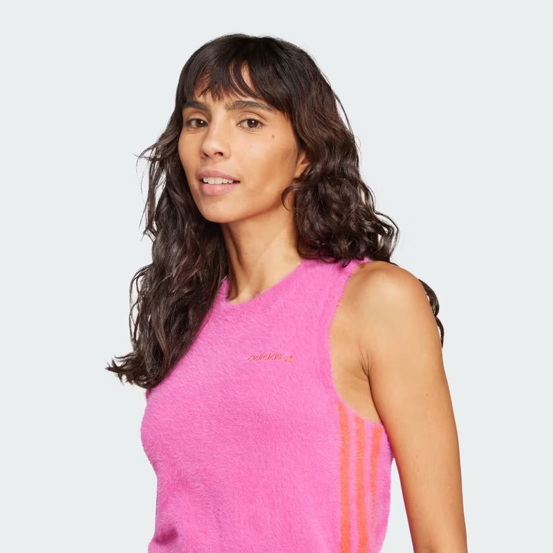 Adidas Women Fluffy Knitted Vest