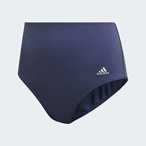 Adidas Women's Navy Blue Swim High Waisted Bikini Bottom New With Tags