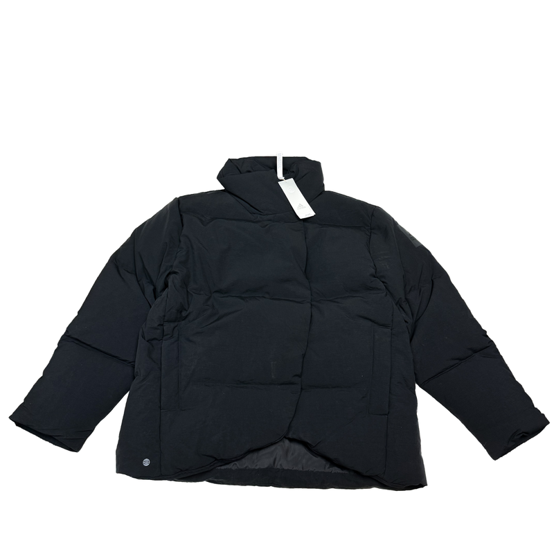 adidas Women's SMALL S Big Baffle Jacket Black Real Down HN9934 - New With Tag