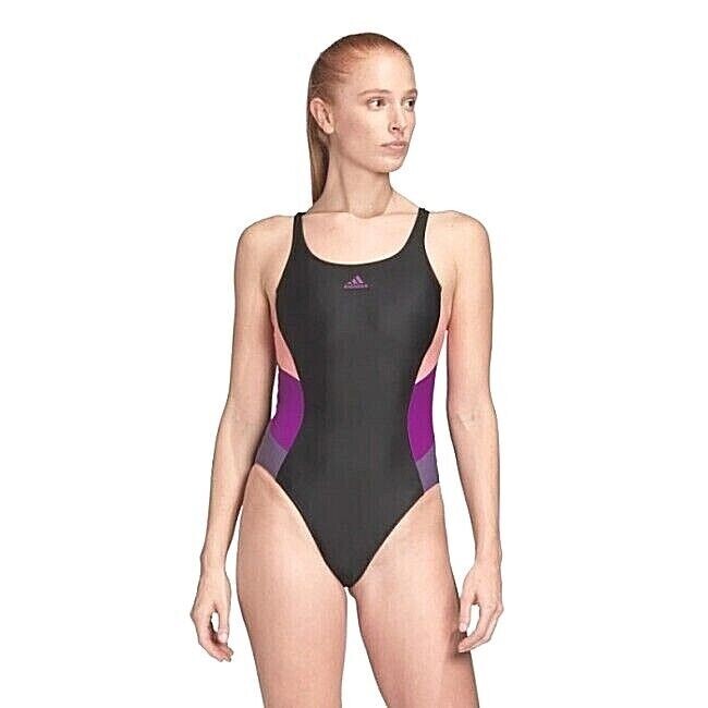 Adidas Women's Swimsuit Parley Commit Beach Pool Training Blue Legend Size 28