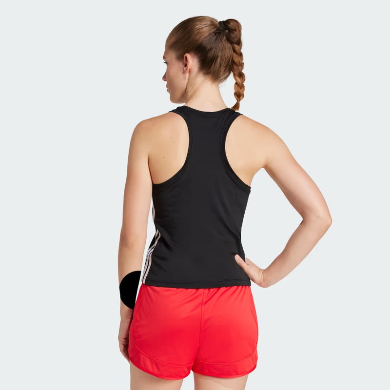 Adidas Women Train Essentials 3-Stripes Workout Tank Top