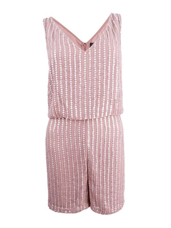 Adrianna Papell Women's Sequined Romper
