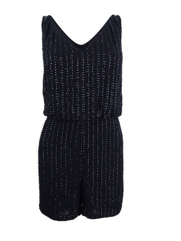 Adrianna Papell Women's Sequined Romper