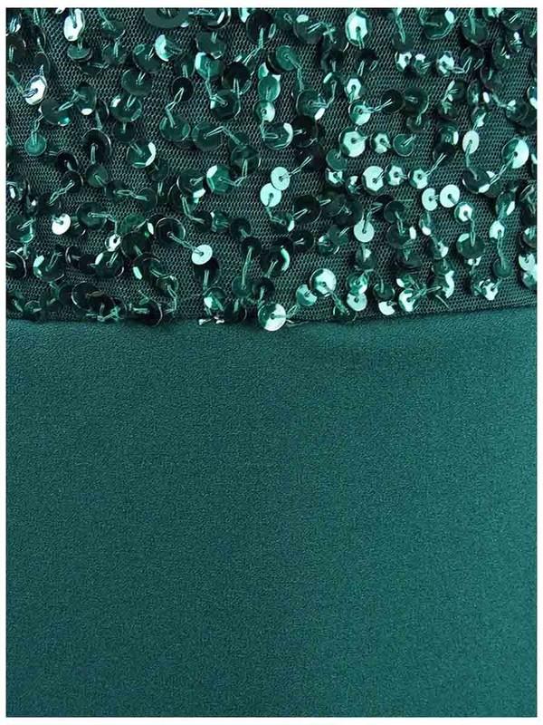 Adrianna Papell Womens Green Sleeveless Wide Leg Party Jumpsuit Petites 12p