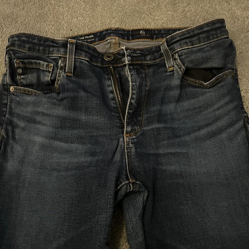 Adriano Goldschmied Jeans Ladies Size 29 Regular Prima Mid Rise Cigarette