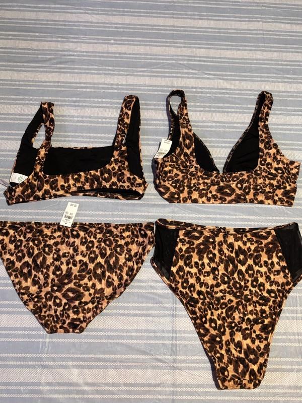 Aerie Leopard Print Swimsuit Tops & Bottoms Available Sizes S-XL NWT