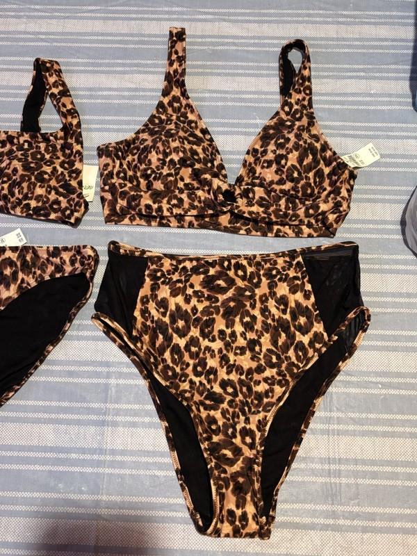 Aerie Leopard Print Swimsuit Tops & Bottoms Available Sizes S-XL NWT