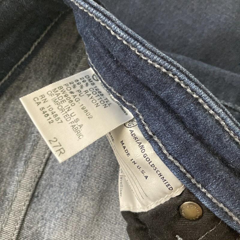 AG The Legging Super Skinny Jeans Women's Size 27R Made In USA