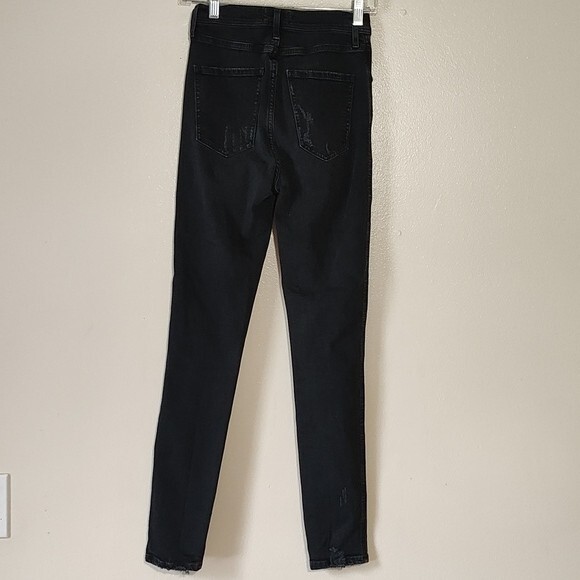 AGOLDE High Rise Distressed Skinny Jean Size 24