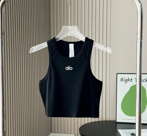 AIo Women's Threaded Vest Short-sleeved Top