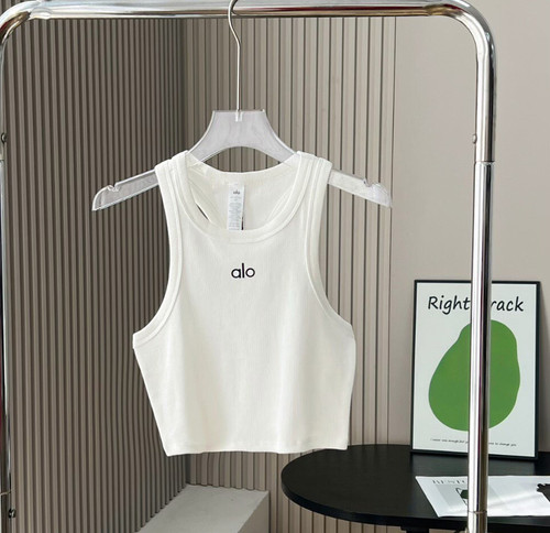 AIo Women's Threaded Vest Short-sleeved Top