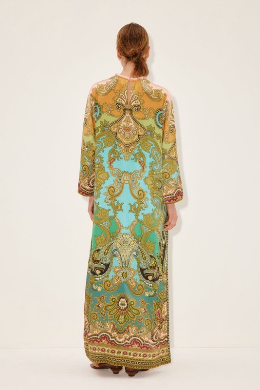 Alemais Clemenza Silk Midi Dress $790 US 8 AU 12