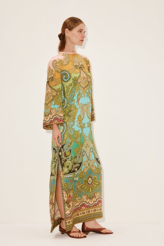 Alemais Clemenza Silk Midi Dress $790 US 8 AU 12