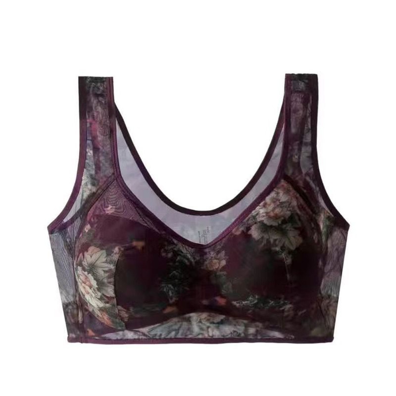 All Season Ice Silk Bra For Women With Comfort Fit Seamless Lace Design