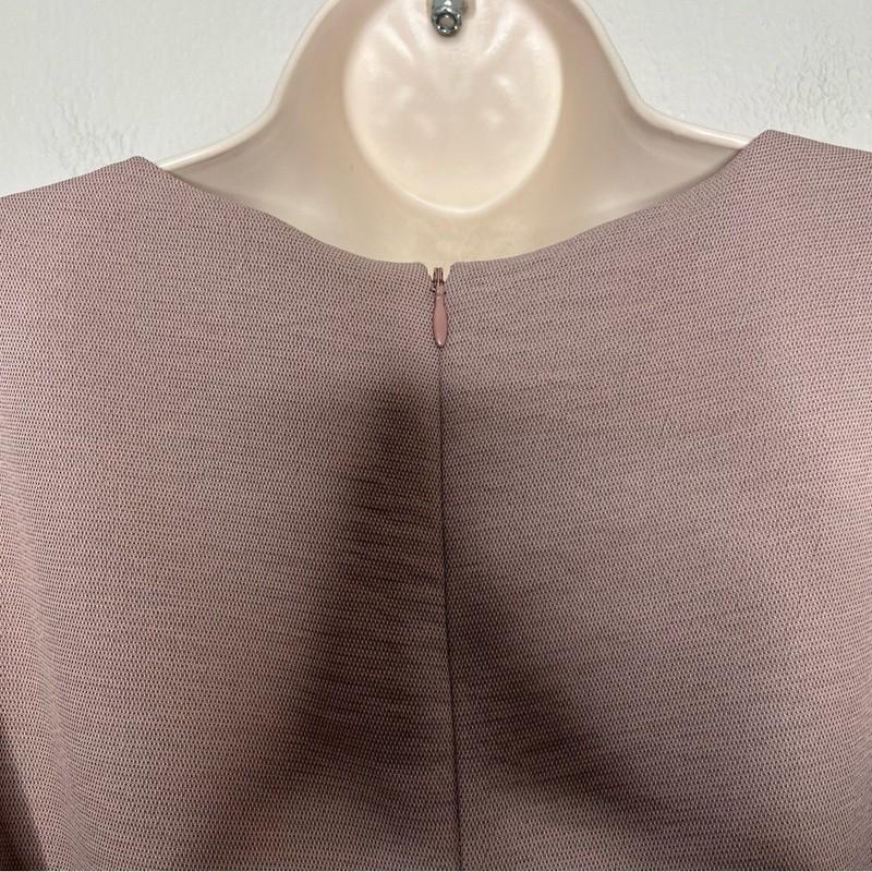 Allrow Women Jumpsuit Small Brown Minimalist Wide Leg Casual