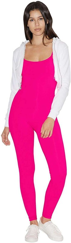 American Apparel Women's Forward Spaghetti Strap Catsuit - XS - Pink