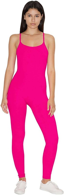 American Apparel Women's Forward Spaghetti Strap Catsuit - XS - Pink
