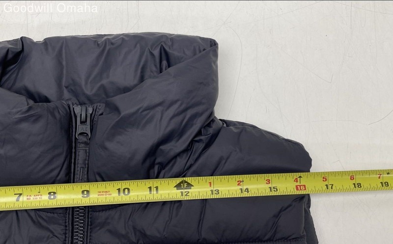 American Eagle Black Puffer Vest Womens Size S NWT