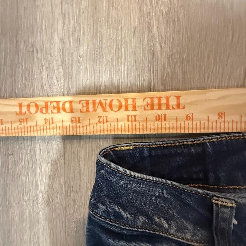 American Eagle Women’s High Rise Jegging Size 0 Short Super Stretch Denim