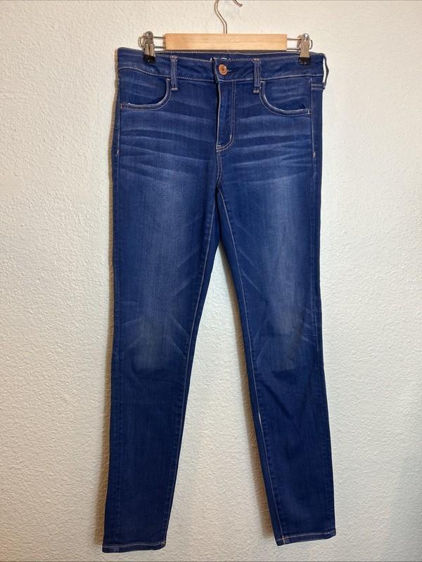American Eagle Women’s Size 10 Dark Wash Jeggings 30x29