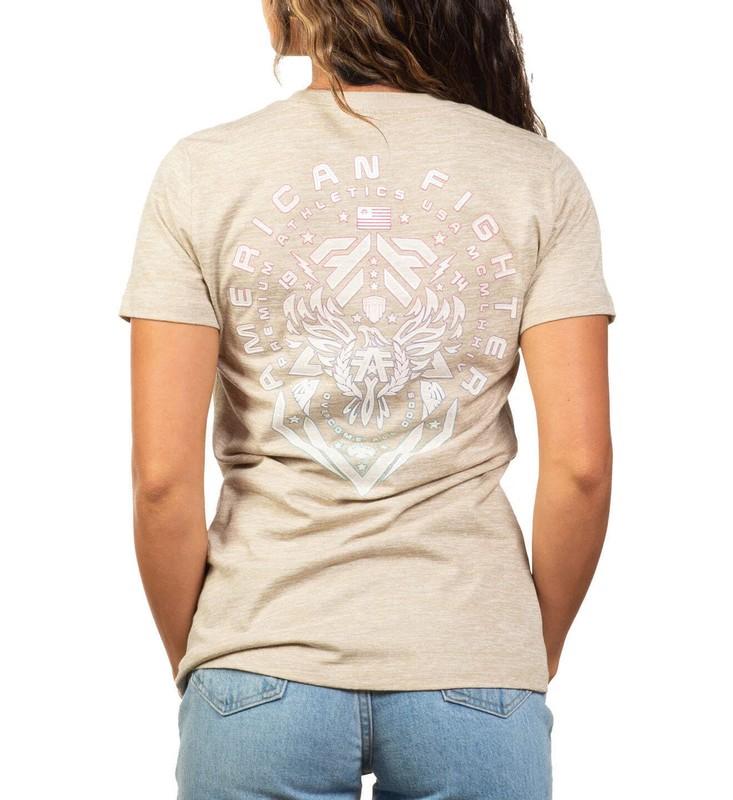 American Fighter Women's T-shirt Black Rock Athletic Premium