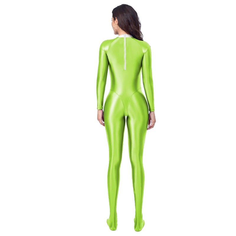 AMORESY Women Glitter Patchwork Jumpsuit Leotards Bodysuit Catsuit Yoga Pilates