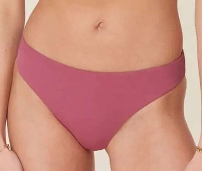 Andie Women's Plus XXXL US 20 The Symi Swim Bottom Mulberry NWT