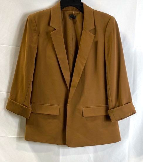 Ann Taylor Women Brown Blazer Size M