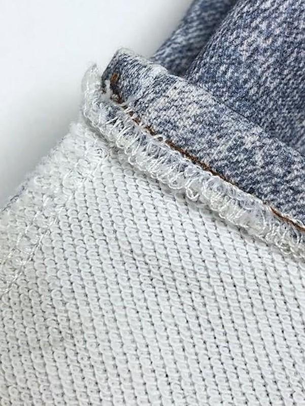 AnotherChill Women's Sweatpant Jeans Print Denim High Waisted Wide-Leg Baggy