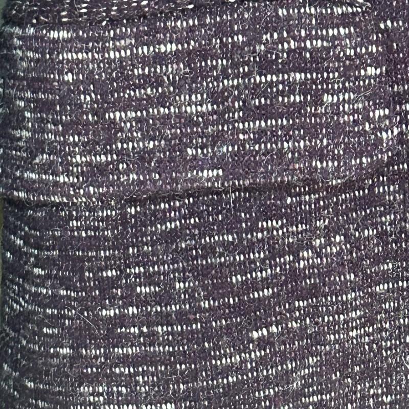 Anthropologie Cartonnier Eggplant Purple Textured Lined Blazer Women’s Size M